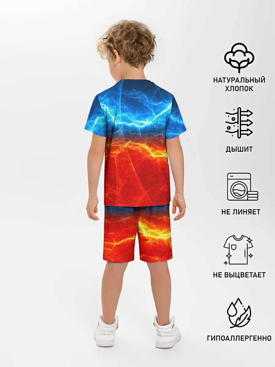 Детская пижама с шортами / Лёд и огонь