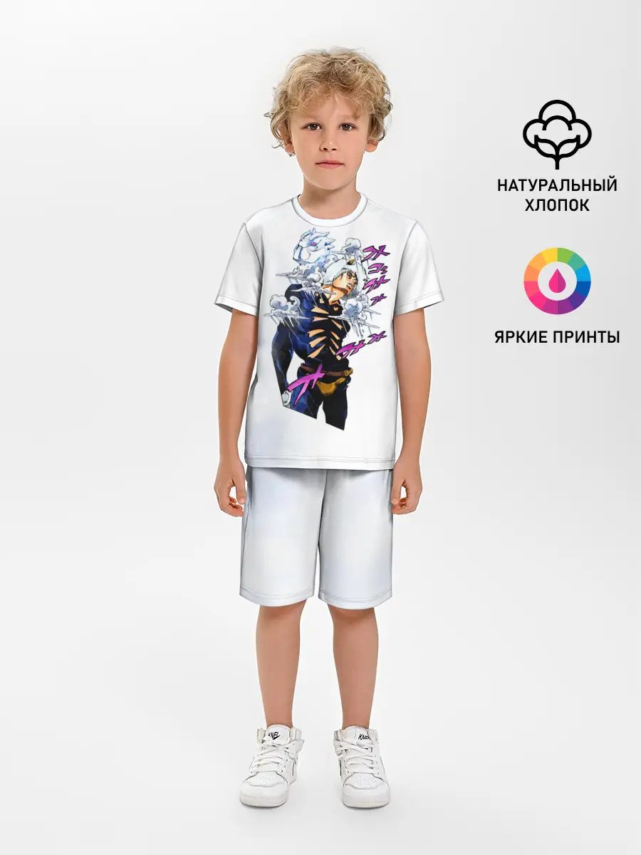 Детская пижама с шортами / JoJo Bizarre Adventure