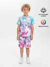 Детская пижама с шортами / НЕОНОВЫЕ ПАЛЬМЫ