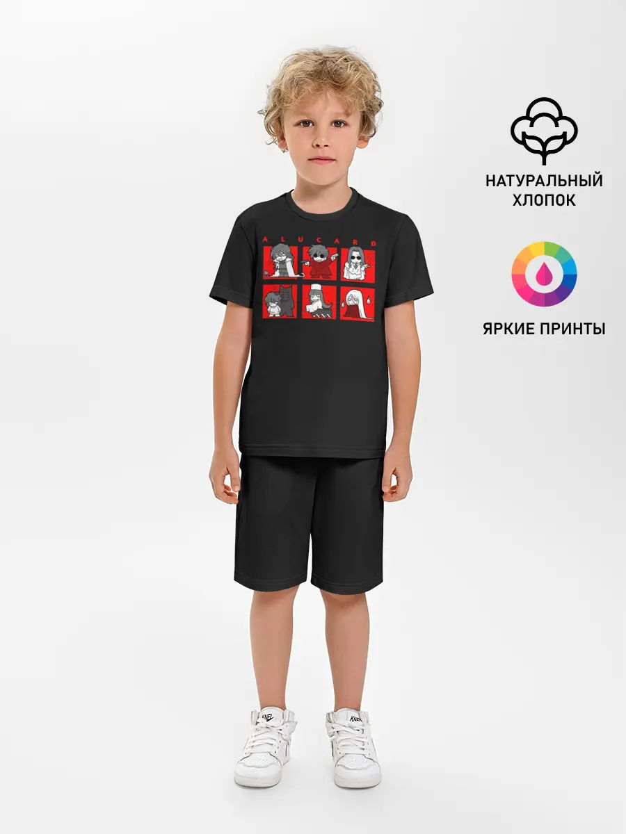 Детская пижама с шортами / Хеллсинг. Вариации Алукарда