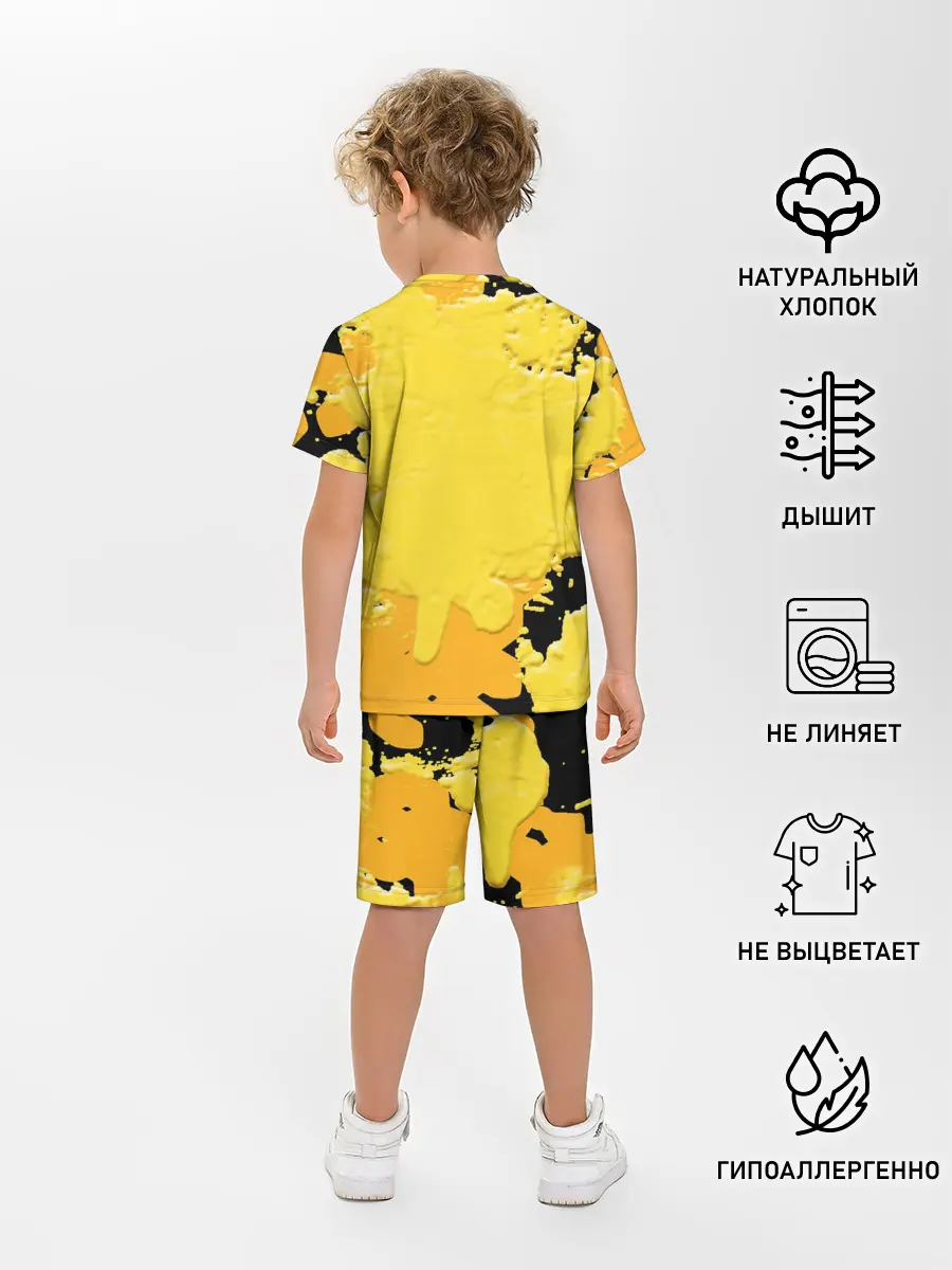 Детская пижама с шортами / Пчела