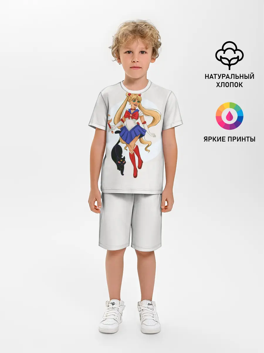 Детская пижама с шортами / Sailor Moon