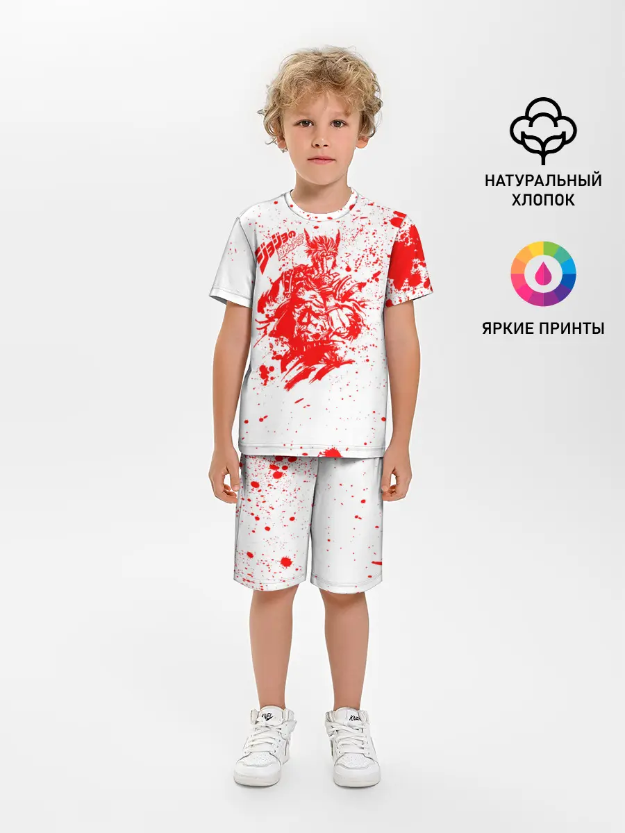 Детская пижама с шортами / JoJo Bizarre Adventure