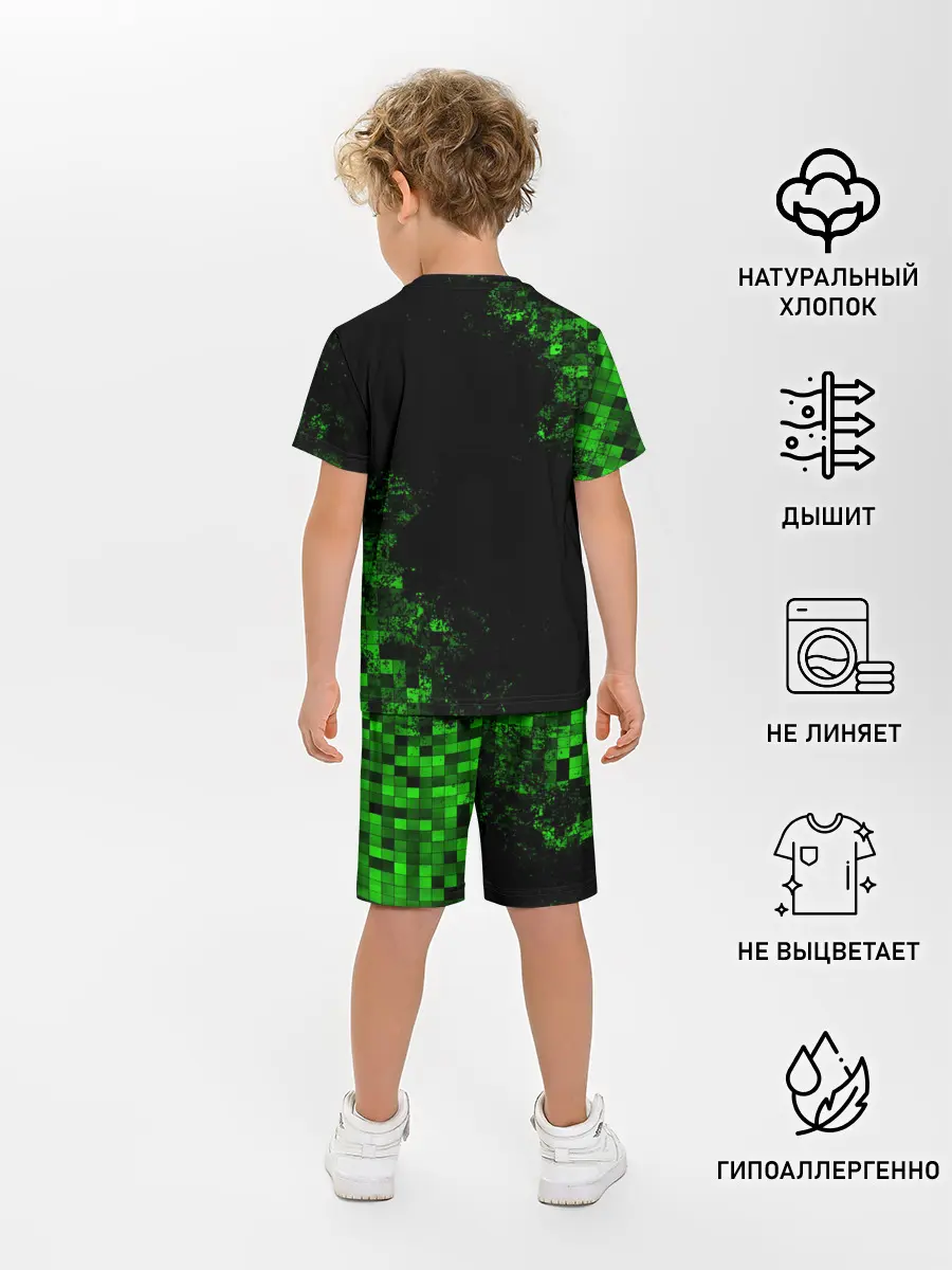 Детская пижама с шортами / MINECRAFT