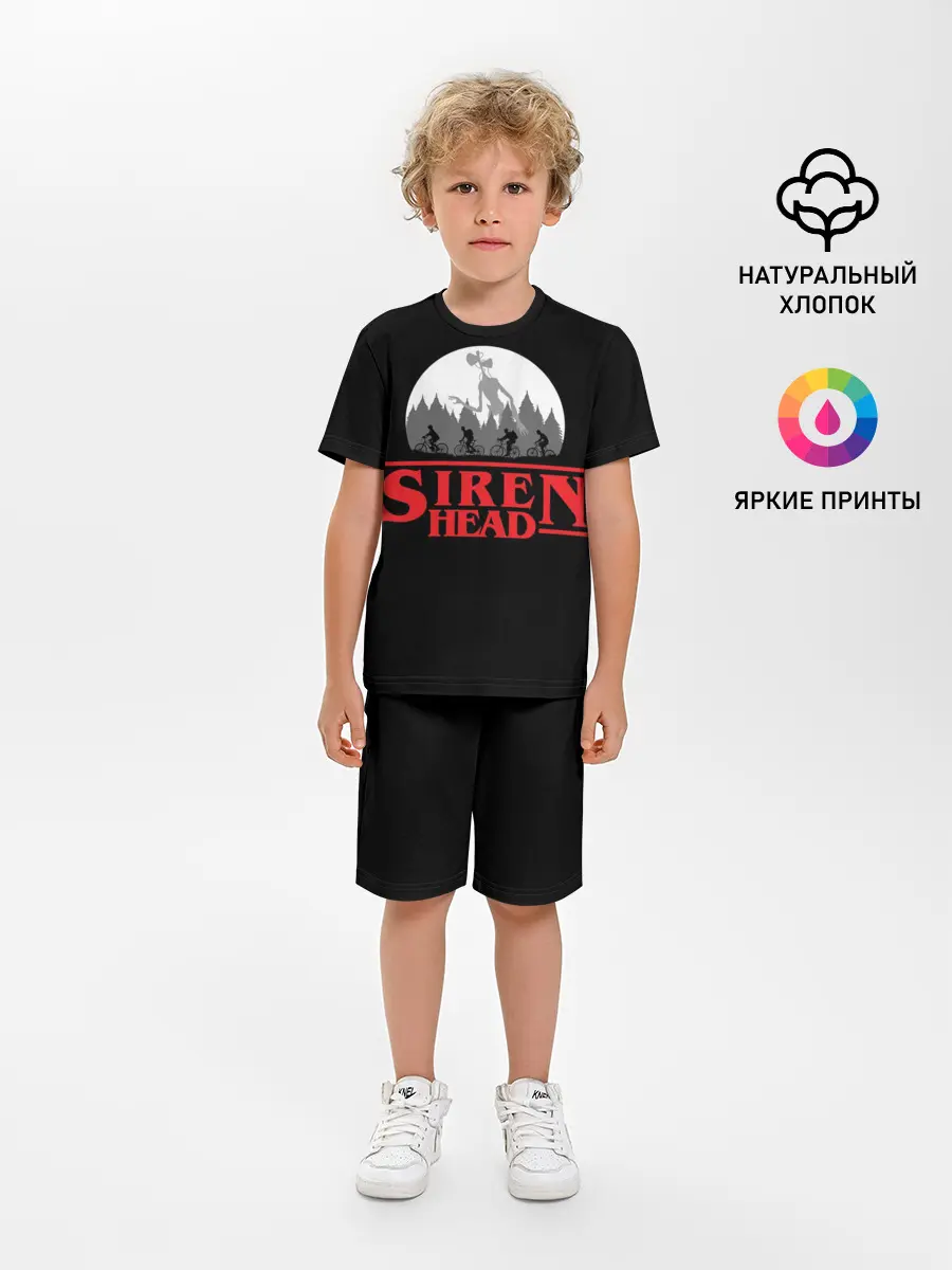 Детская пижама с шортами / Siren Head