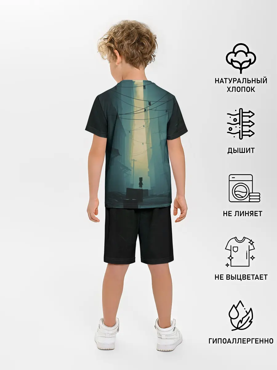 Детская пижама с шортами / Little Nightmares