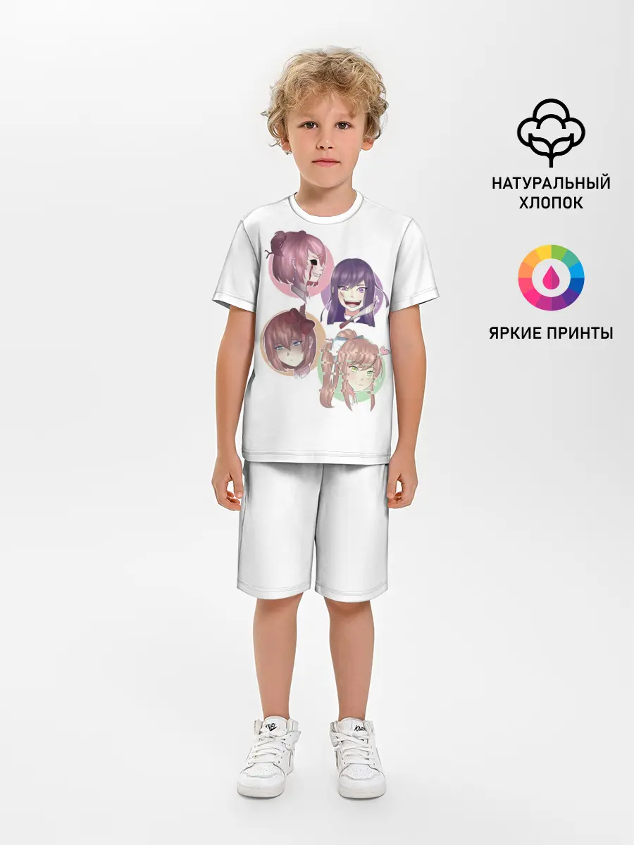 Детская пижама с шортами / Doki Doki Literature Club