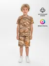 Детская пижама с шортами / Камни