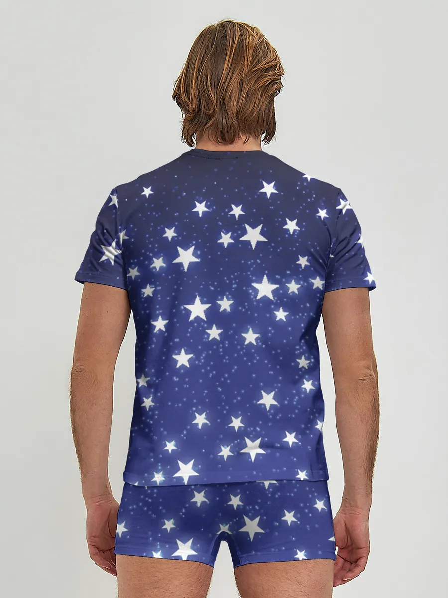 Мужские трусы с футболкой / Stars