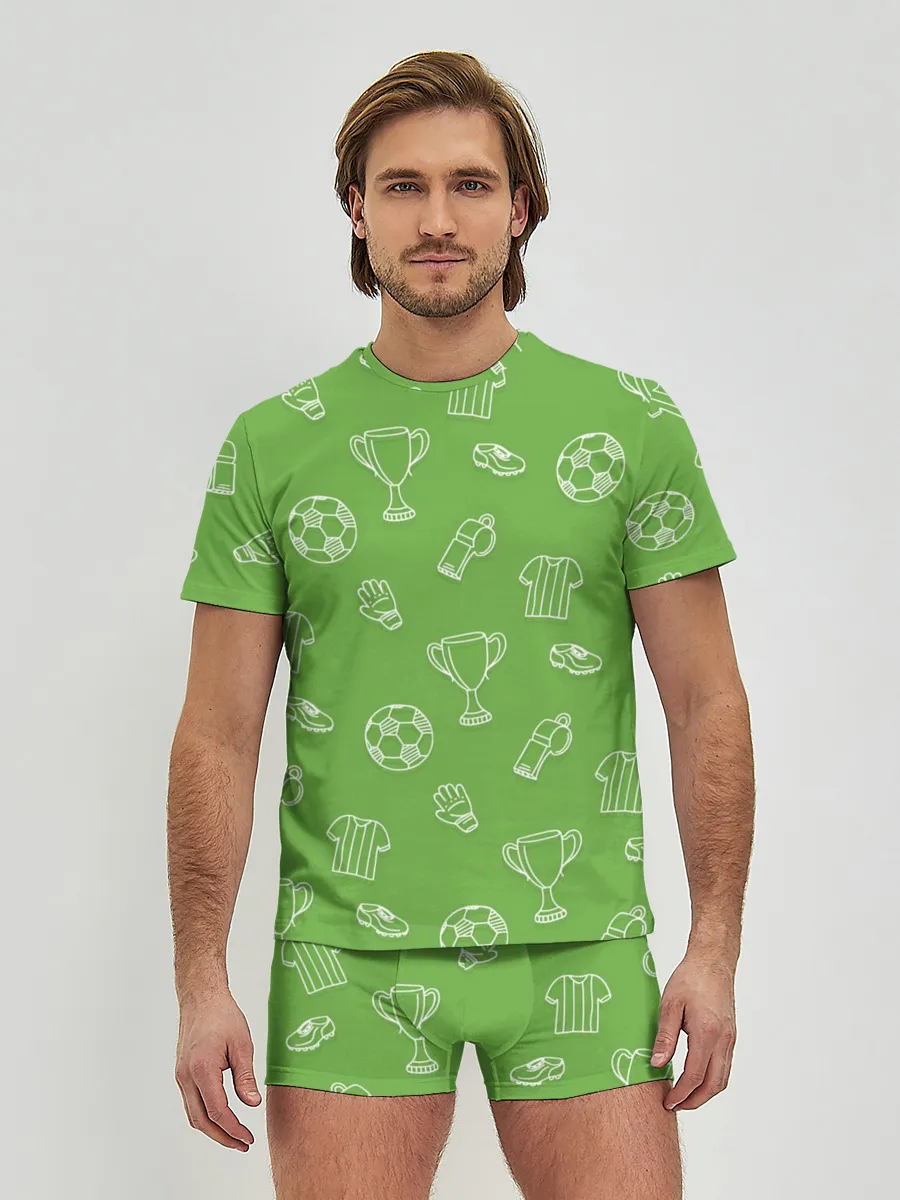 Мужские трусы с футболкой / Футбол