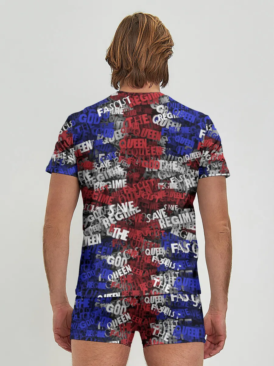 Мужские трусы с футболкой / God Save the Queen!