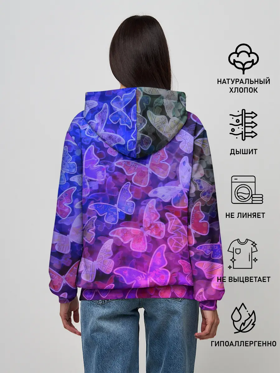 Женское худи / Стеклянный рой