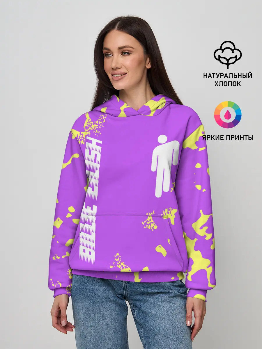 Женское худи / BILLIE EILISH / БИЛЛИ АЙЛИШ