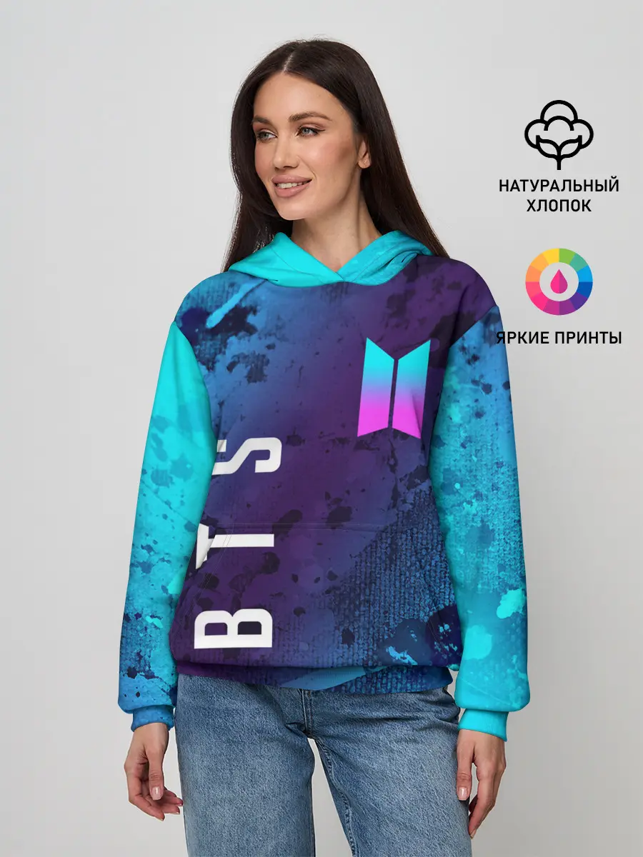 Женское худи / BTS / БТС