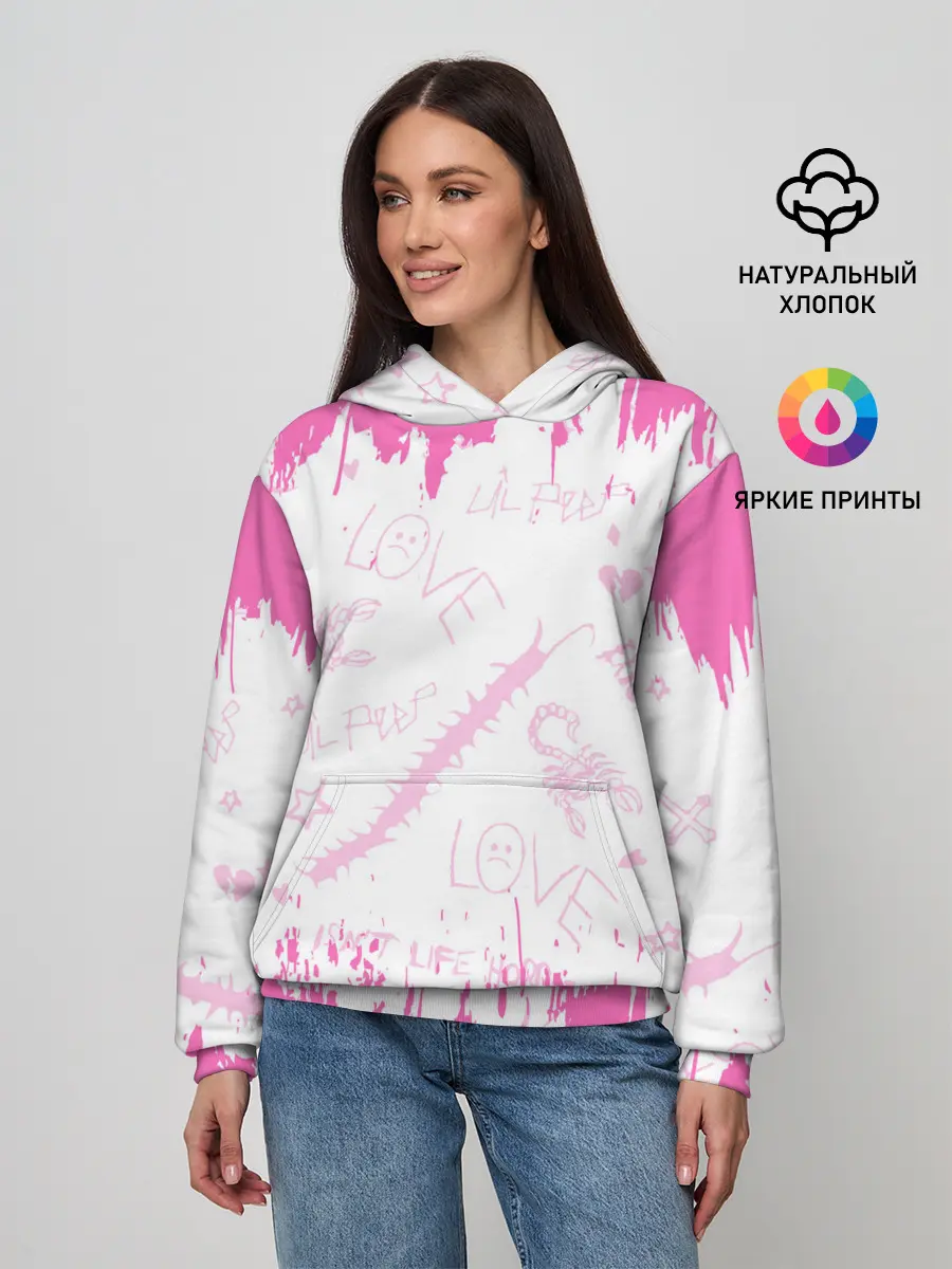 Женское худи / LIL PEEP / ЛИЛ ПИП