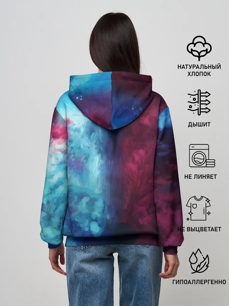 Женское худи / ВЗГЛЯД ВОЛКА