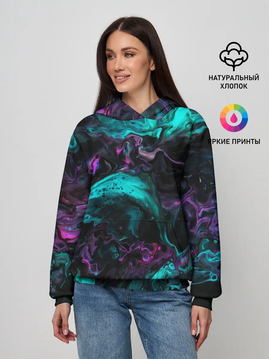 Женское худи / ТЕКСТУРЫ