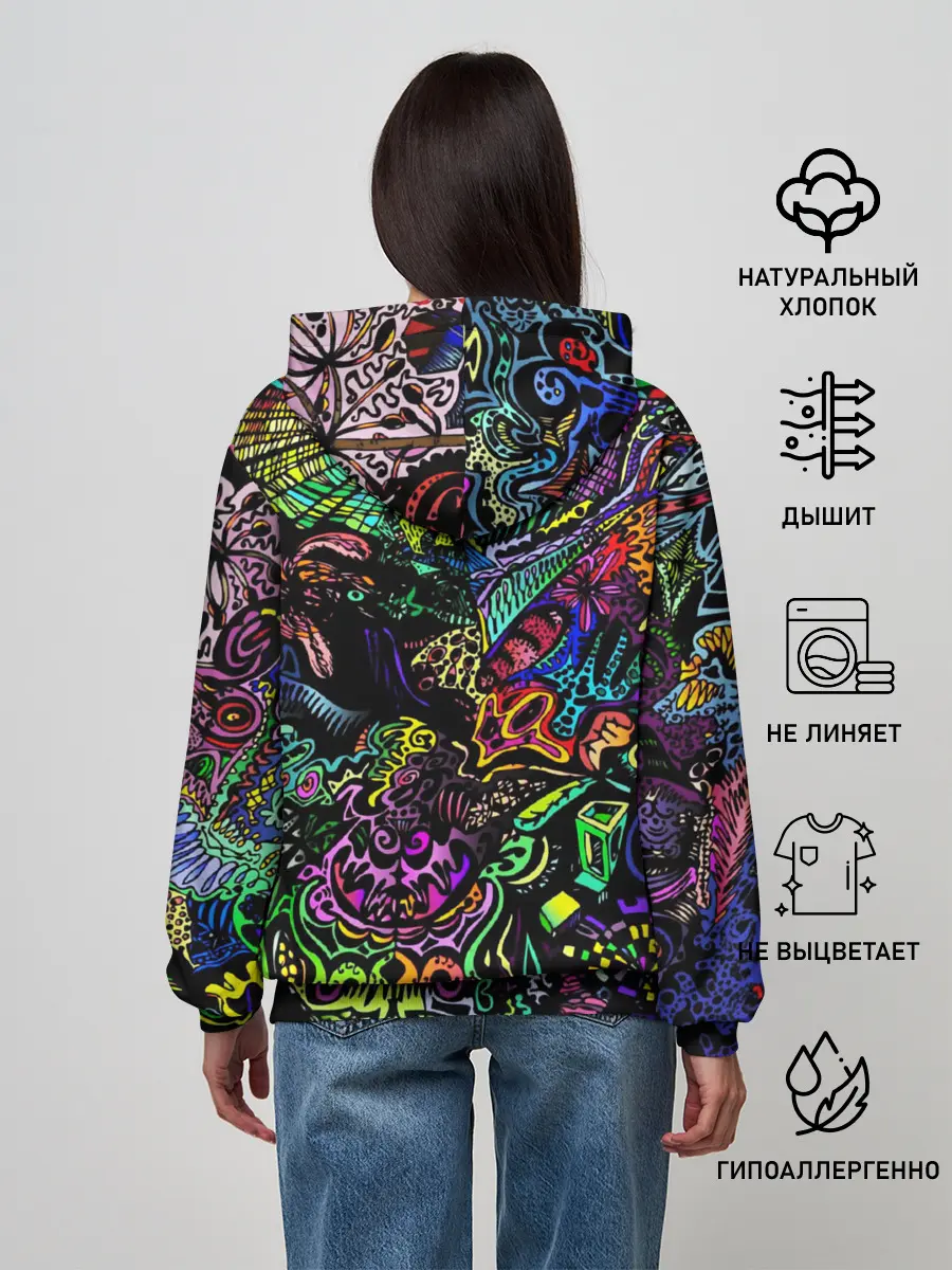 Женское худи / PSYHODELIC