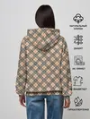 Женское худи / Костюм в клетку