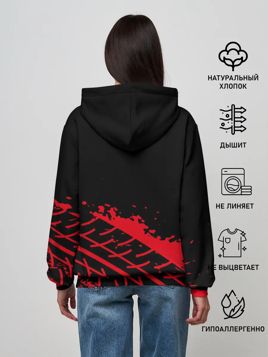 Женское худи / HONDA / ХОНДА