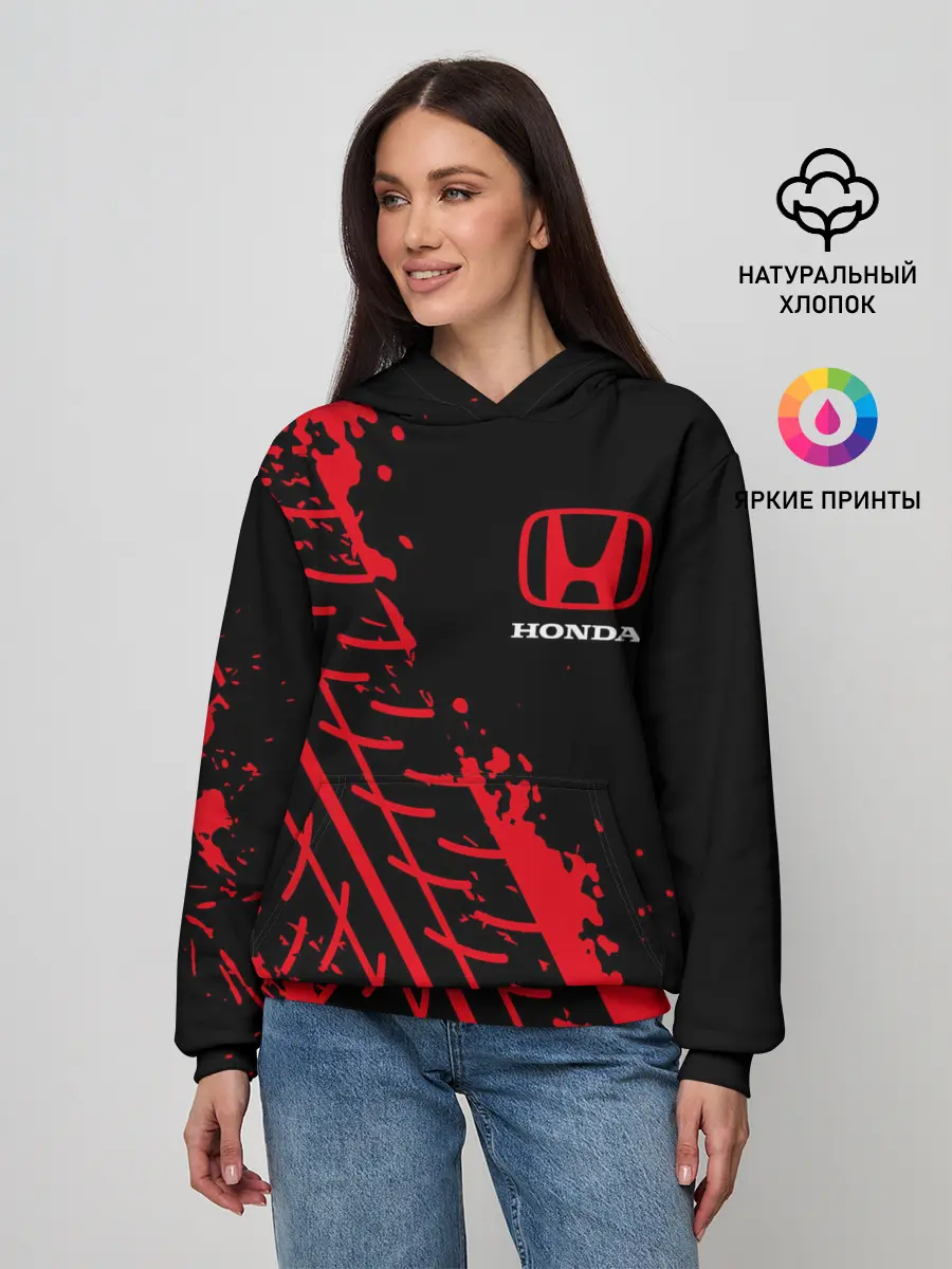 Женское худи / HONDA / ХОНДА