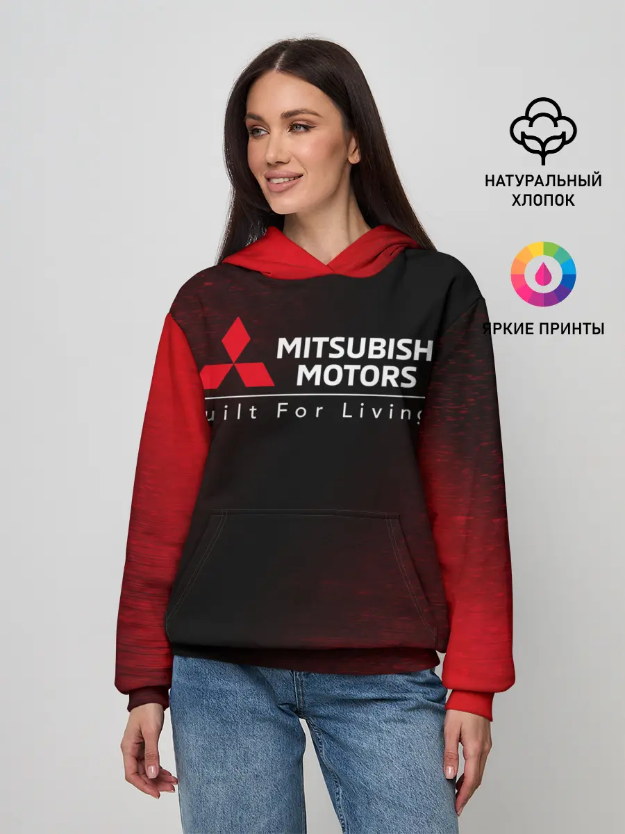 Женское худи / MITSUBISHI / МИТСУБИСИ
