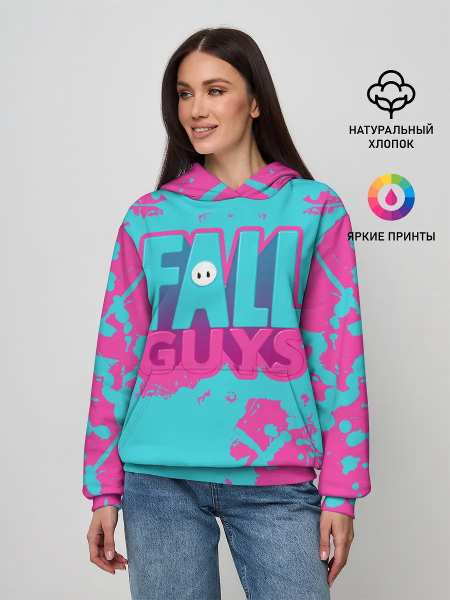 Женское худи / Fall Guys: Ultimate Knockout