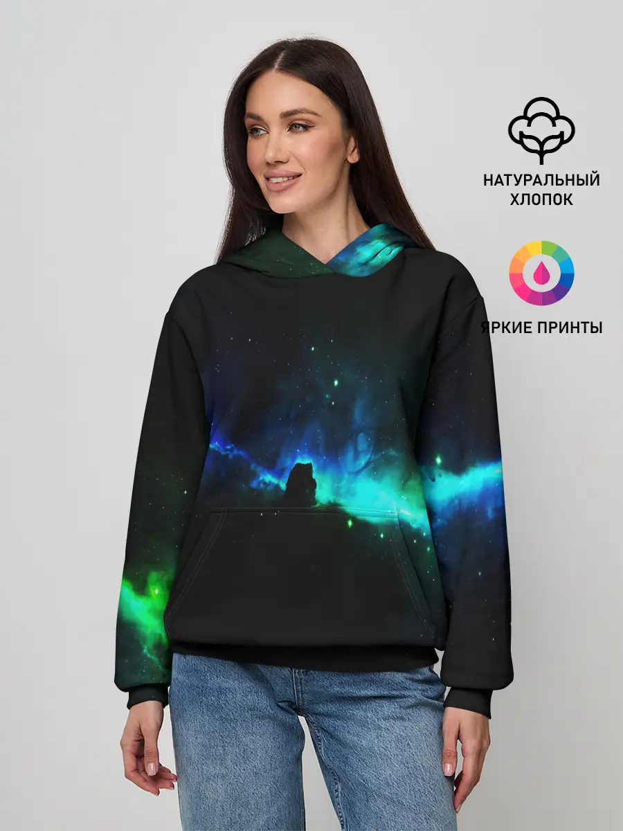 Женское худи / DEEP SPACE