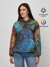 Женское худи / Туманный космос