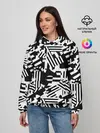 Женское худи / Хаотичные линии