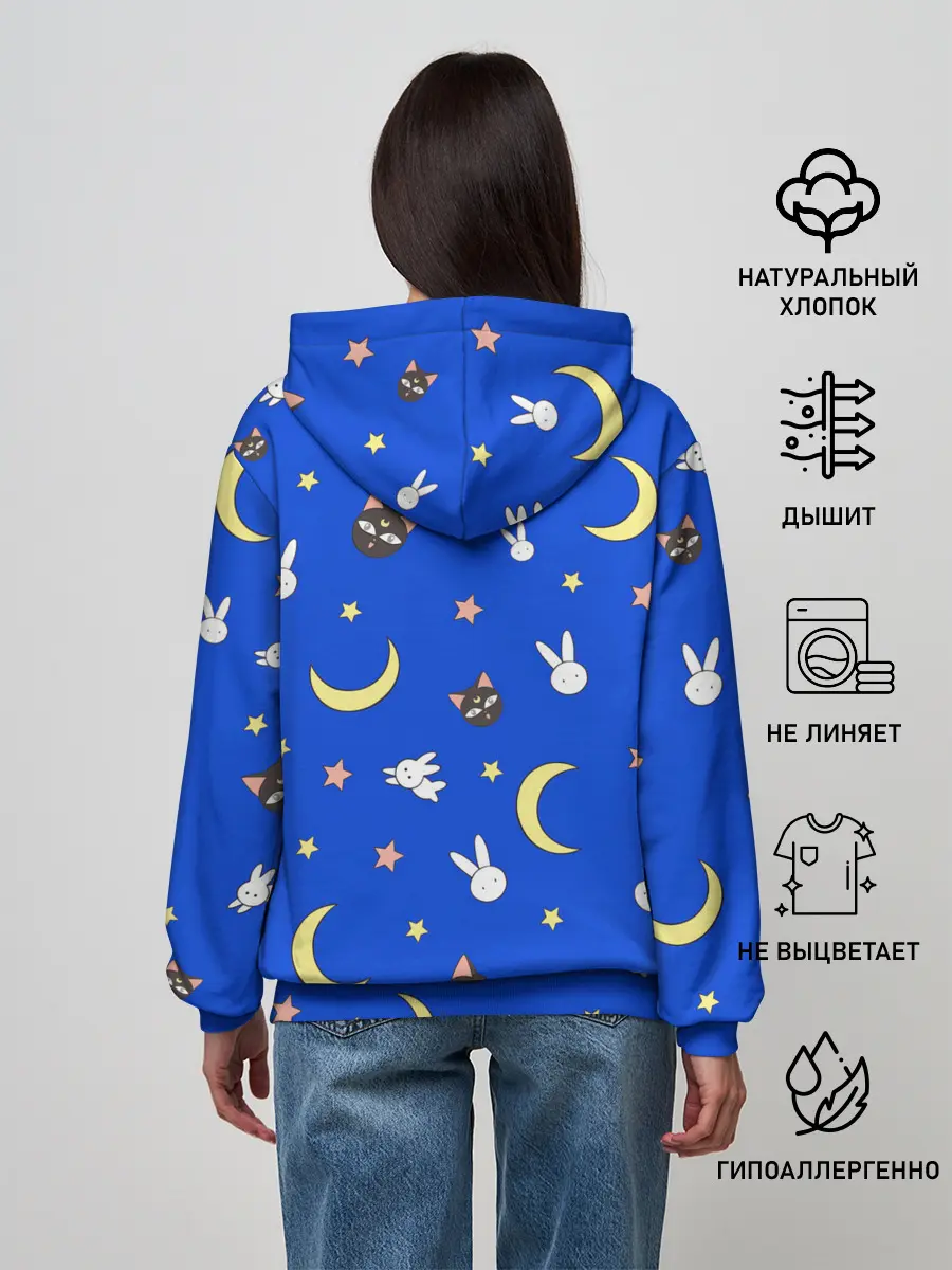 Женское худи / Sailor Moon