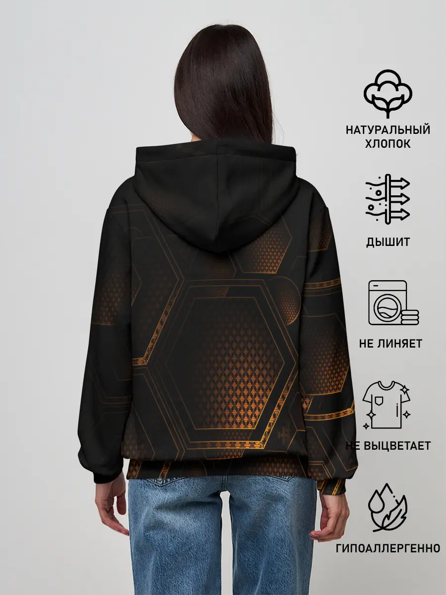 Женское худи / текстура