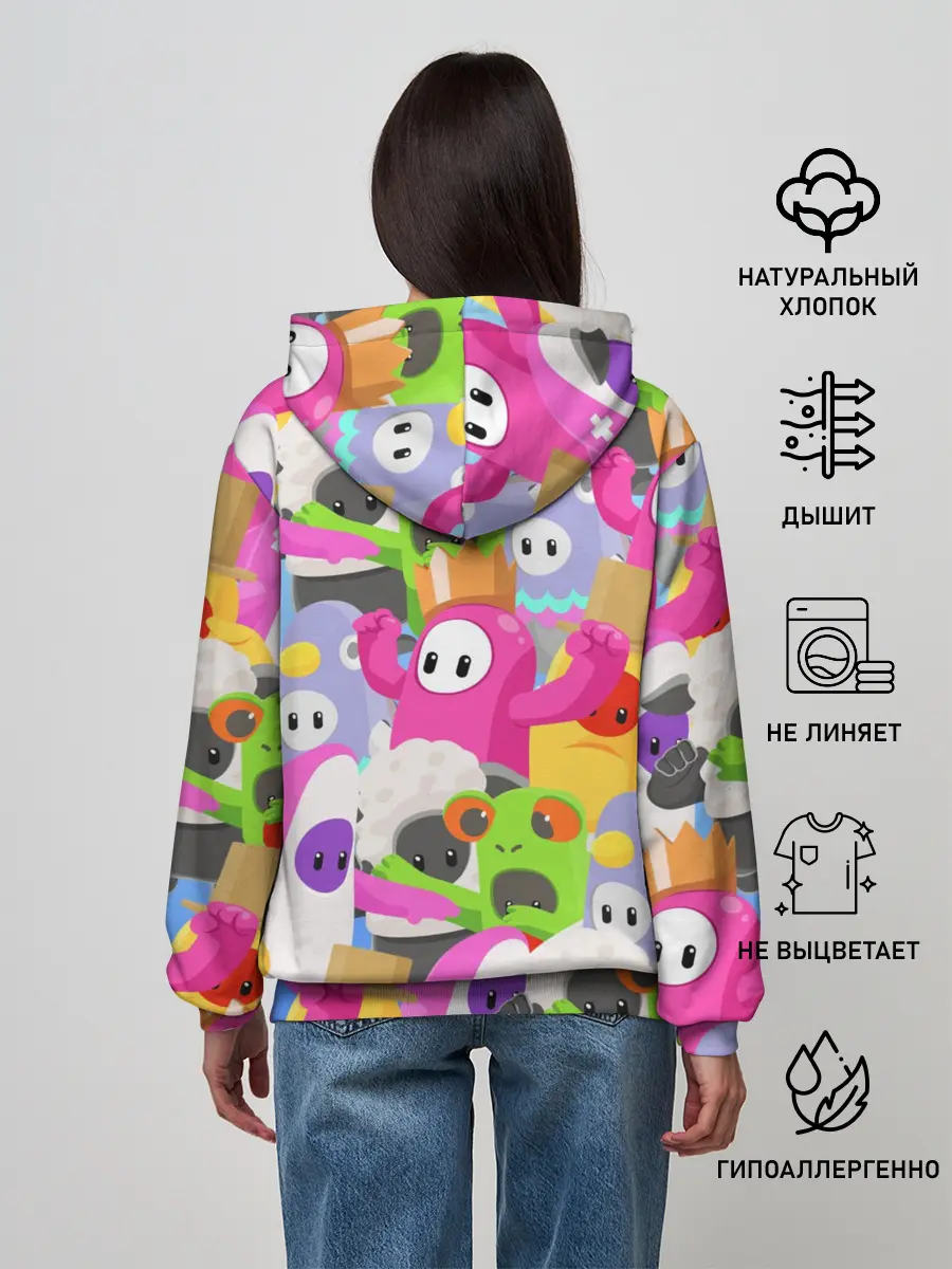 Женское худи / Fall Guys