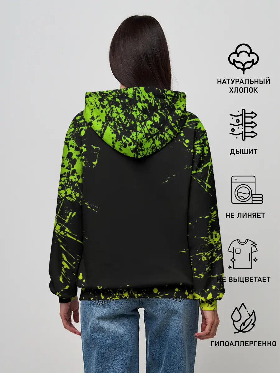 Женское худи / Minecraft / Майнкрафт