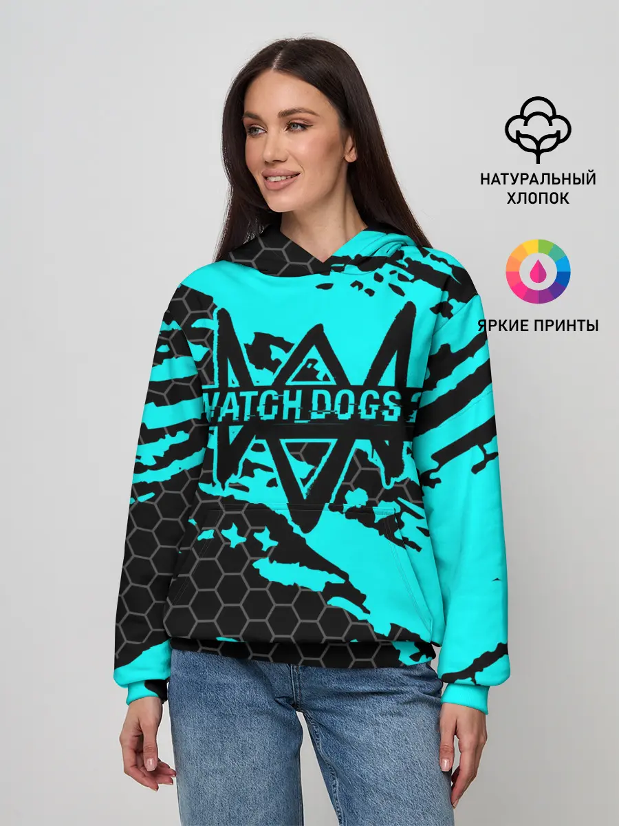 Женское худи / WATCH DOGS