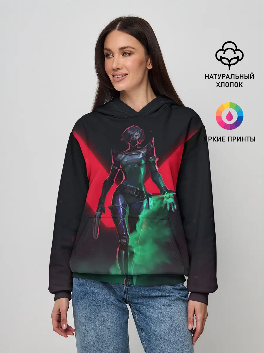 Женское худи / Viper Valorant