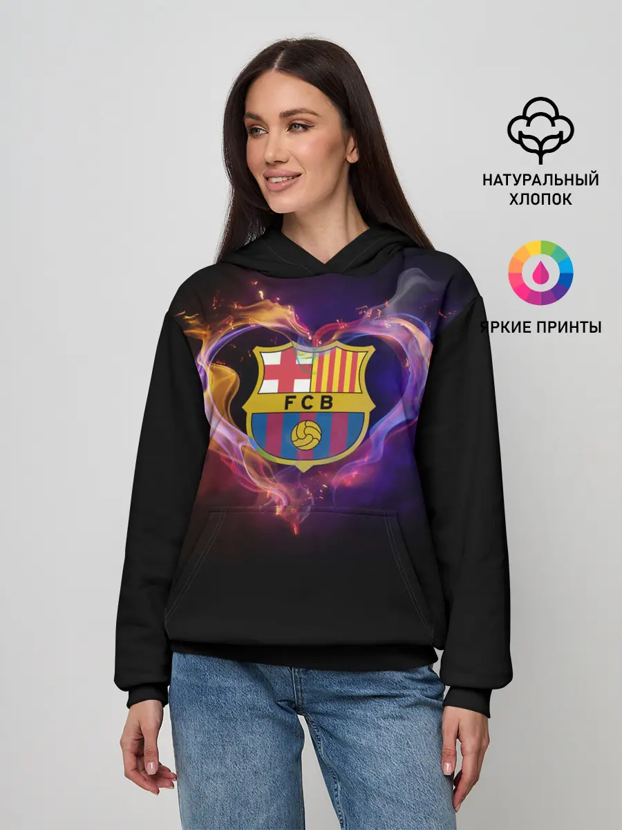 Женское худи / Barcelona