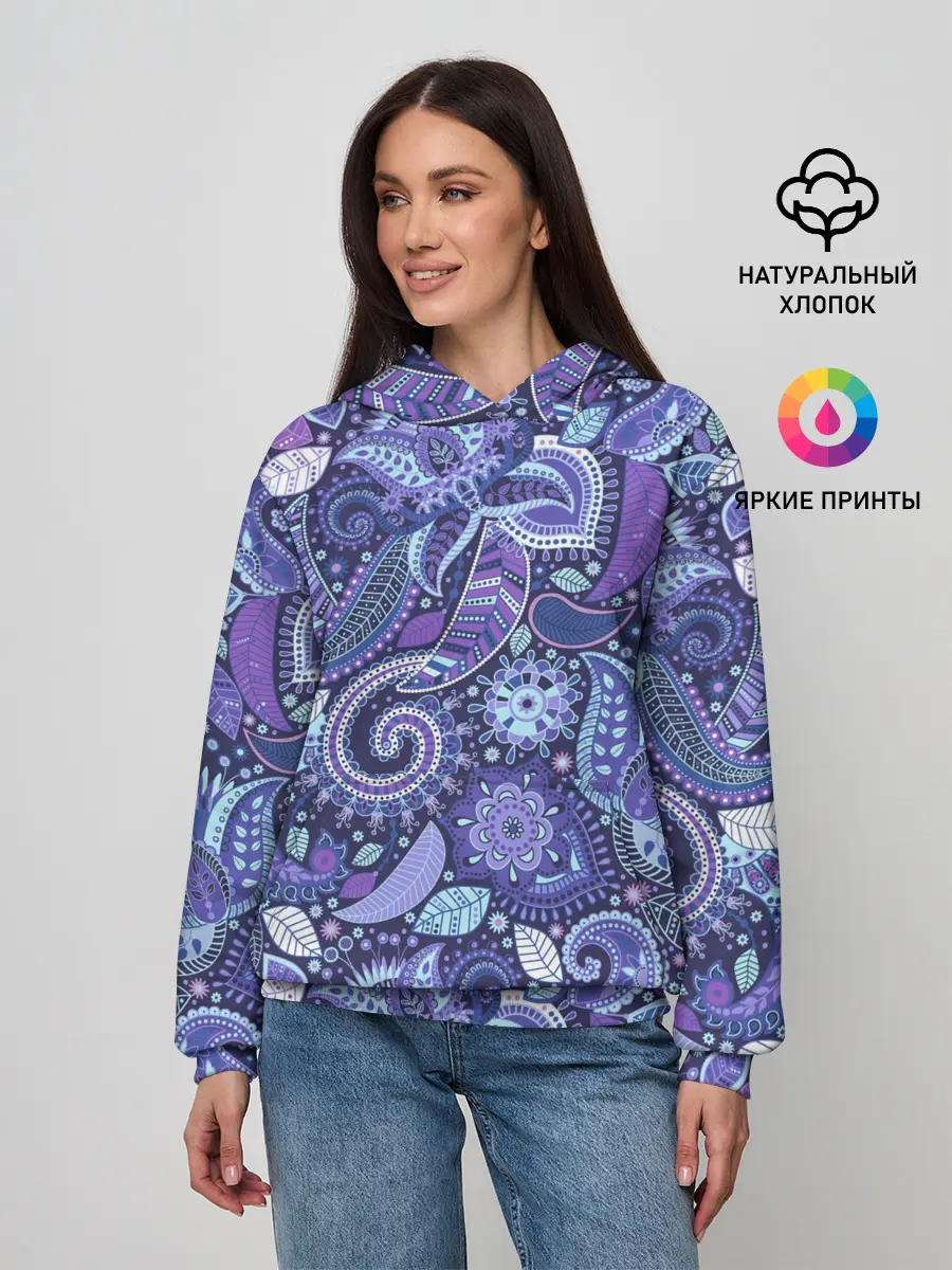 Женское худи / ВОСТОЧНЫЙ УЗОР