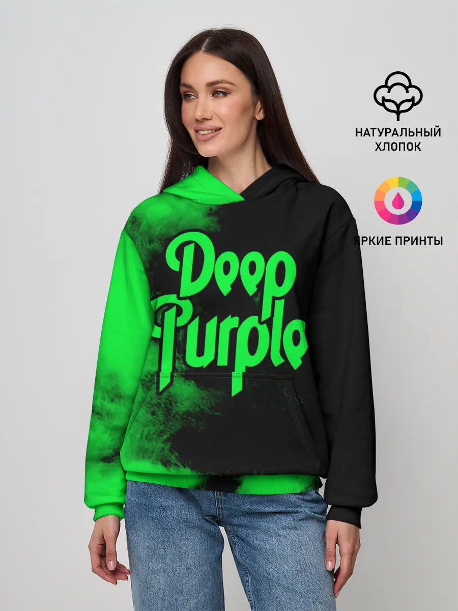 Женское худи / Deep Purple