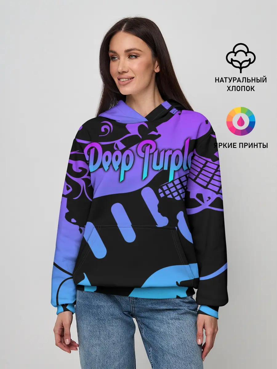 Женское худи / Deep Purple