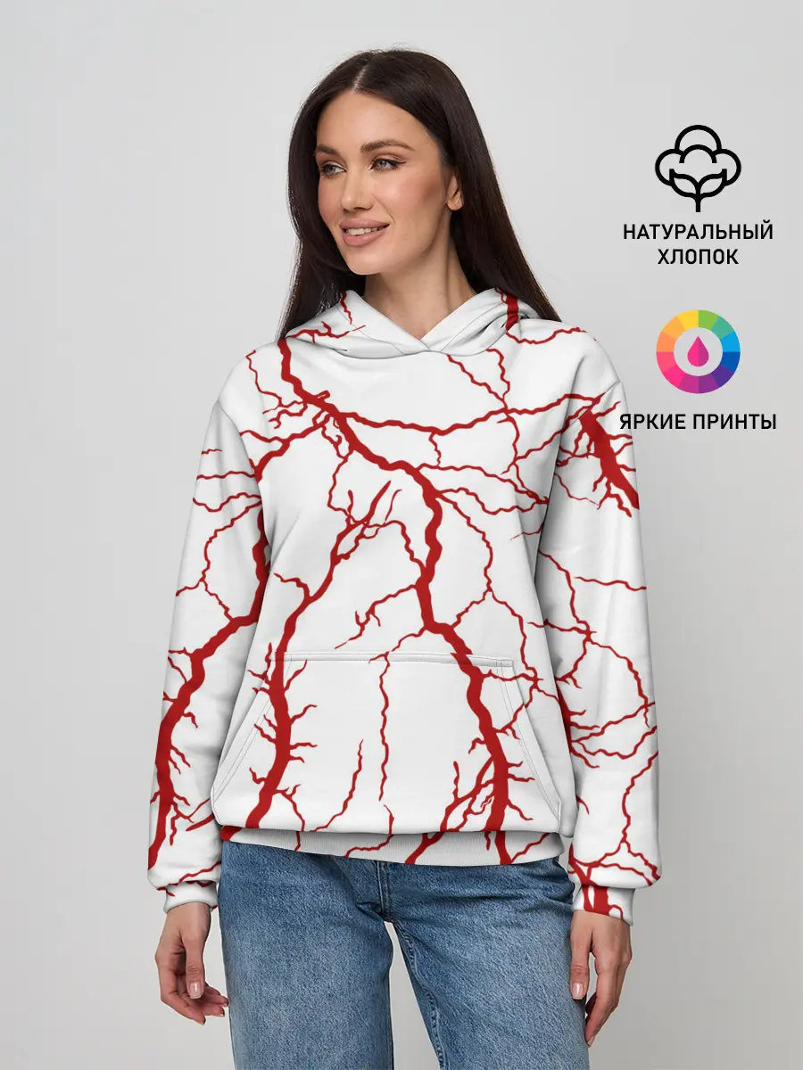 Женское худи / Сосуды