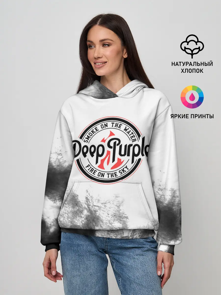 Женское худи / Deep Purple