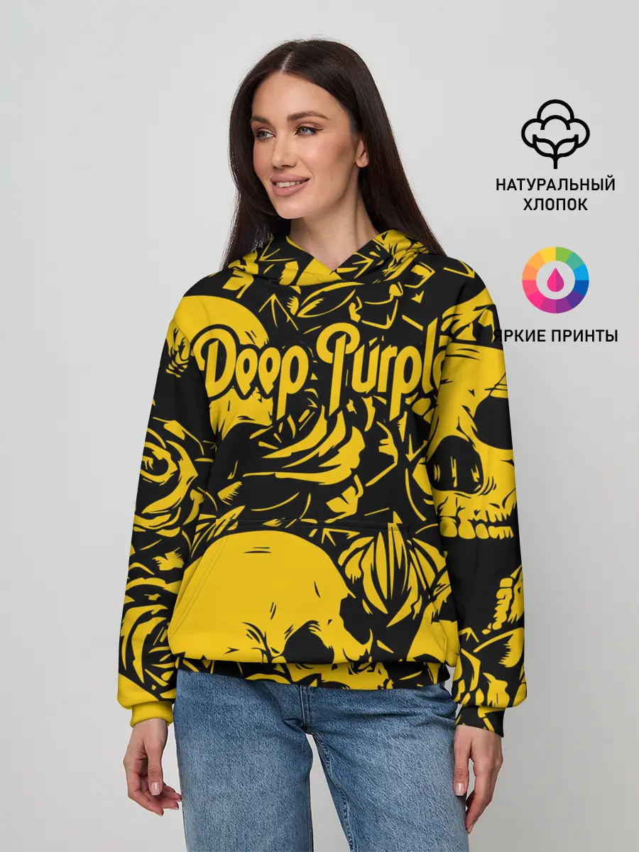 Женское худи / Deep Purple