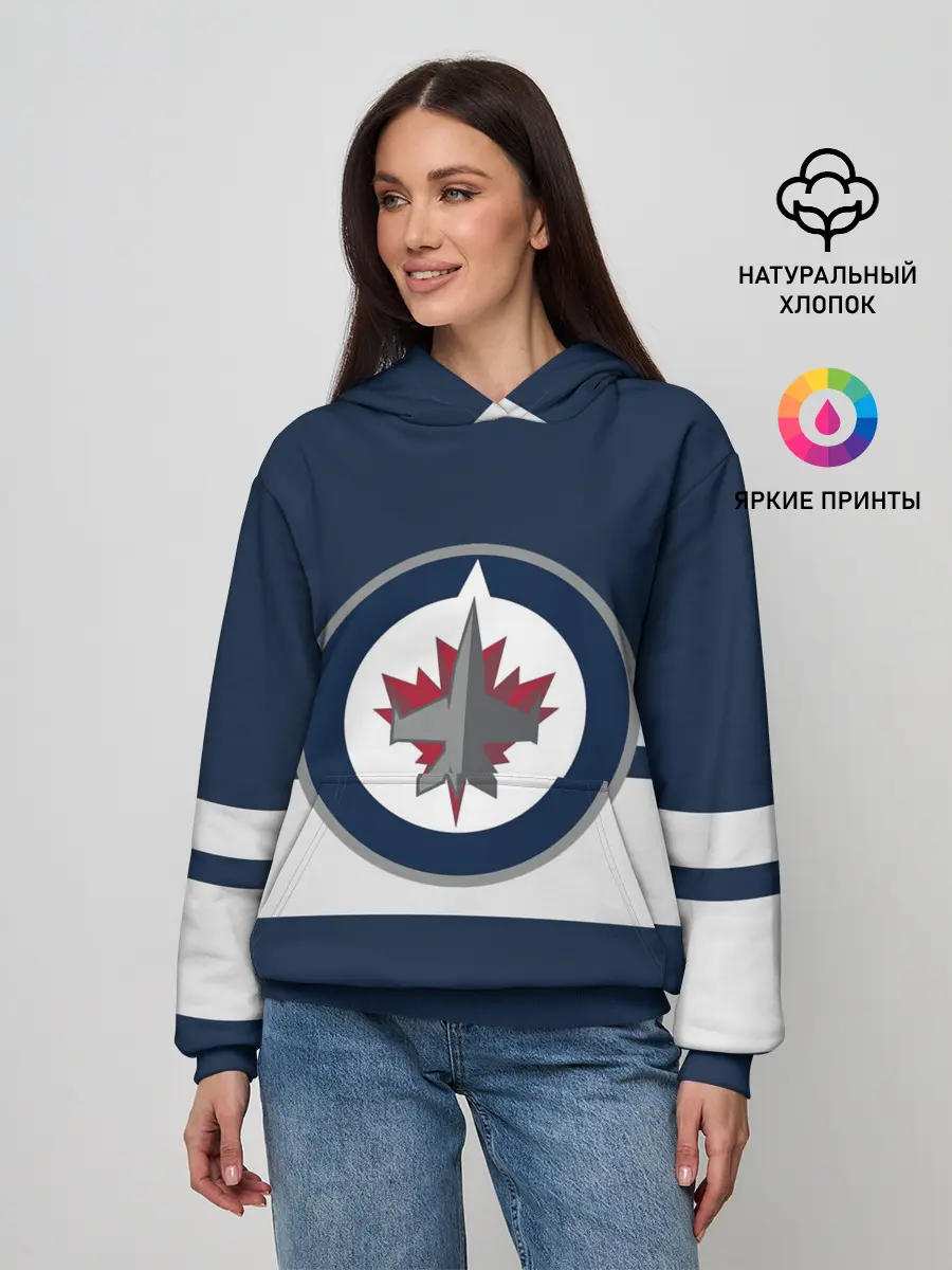 Женское худи / ВИННИПЕГ ДЖЕТС НХЛ