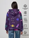 Женское худи / Космический пейзаж