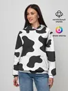 Женское худи / COW PRINT