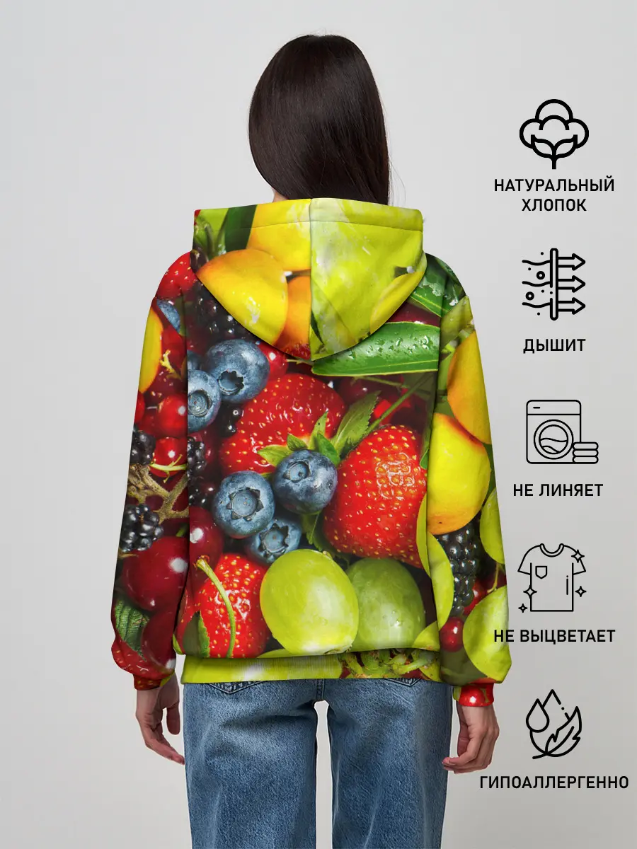 Женское худи / Фруктовый рай