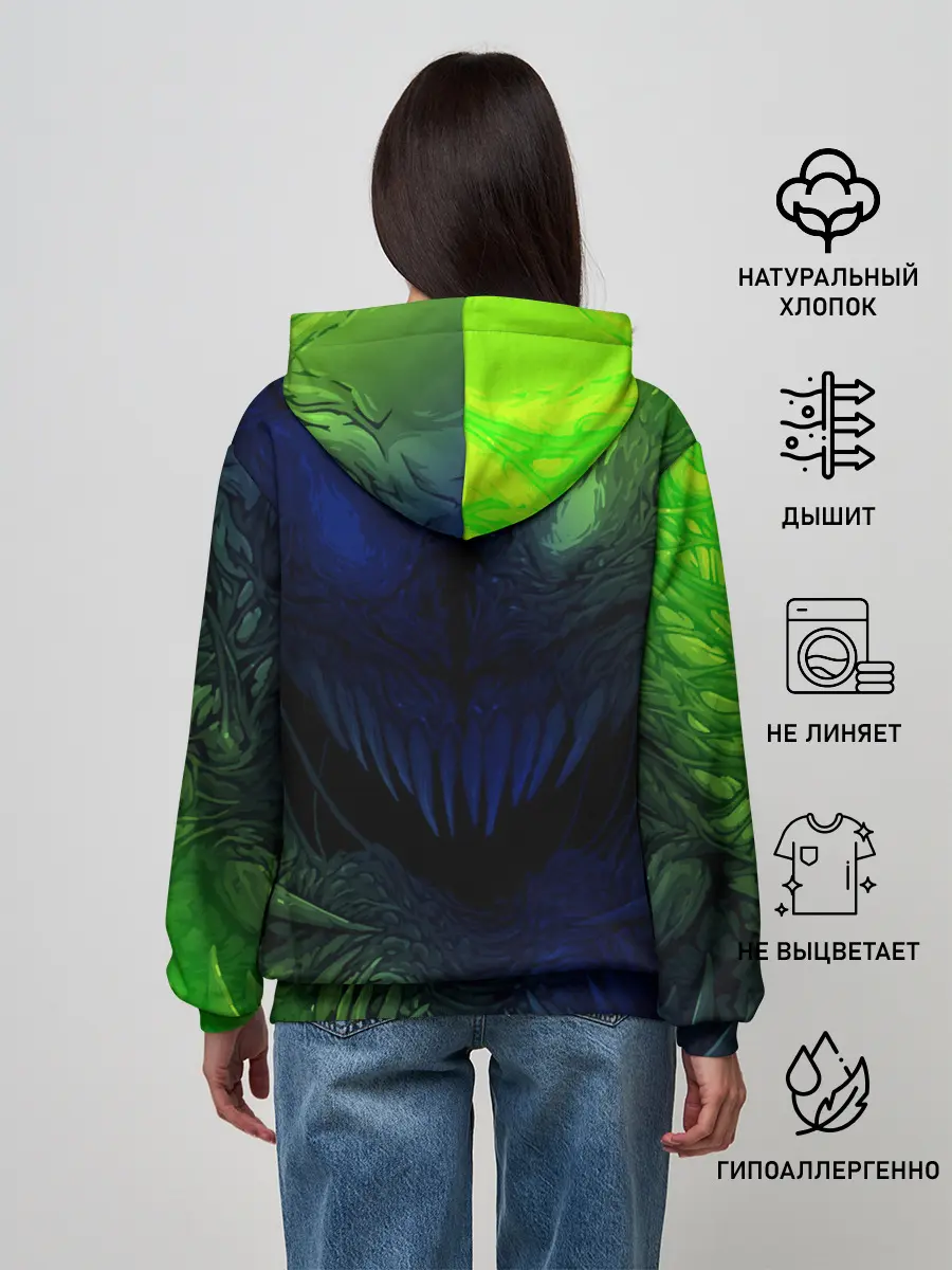 Женское худи / MINECRAFT / МАЙНКРАФТ