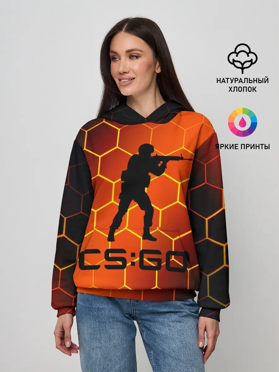 Женское худи / CS GO | КС ГО