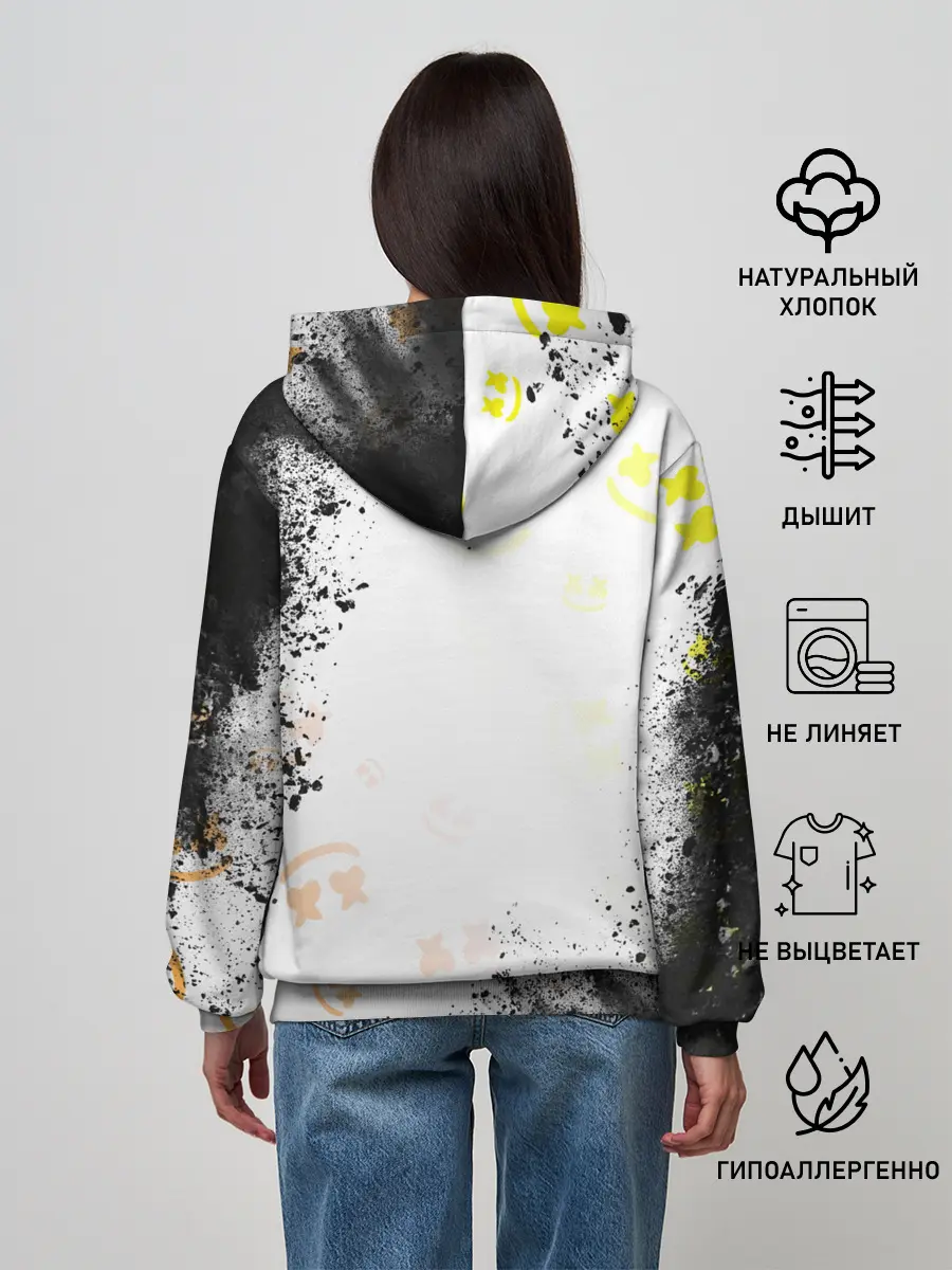 Женское худи / MARSHMELLO / МАРШМЕЛЛОУ